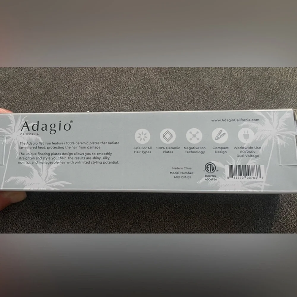 Adagio Not so mini Ceramic Flat iron
